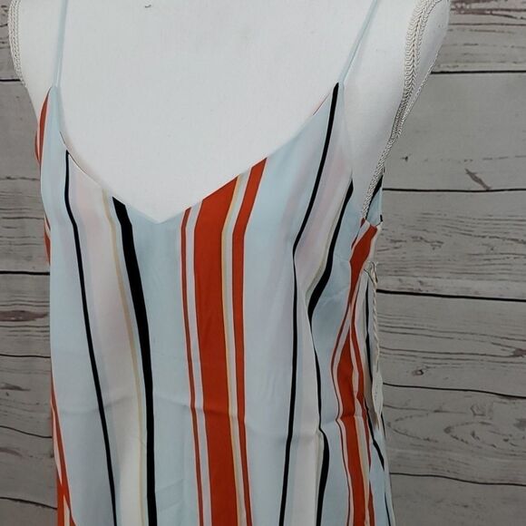 Forever 21, Boxy Striped V-Neck Cami-Size Small - Picture 4 of 7